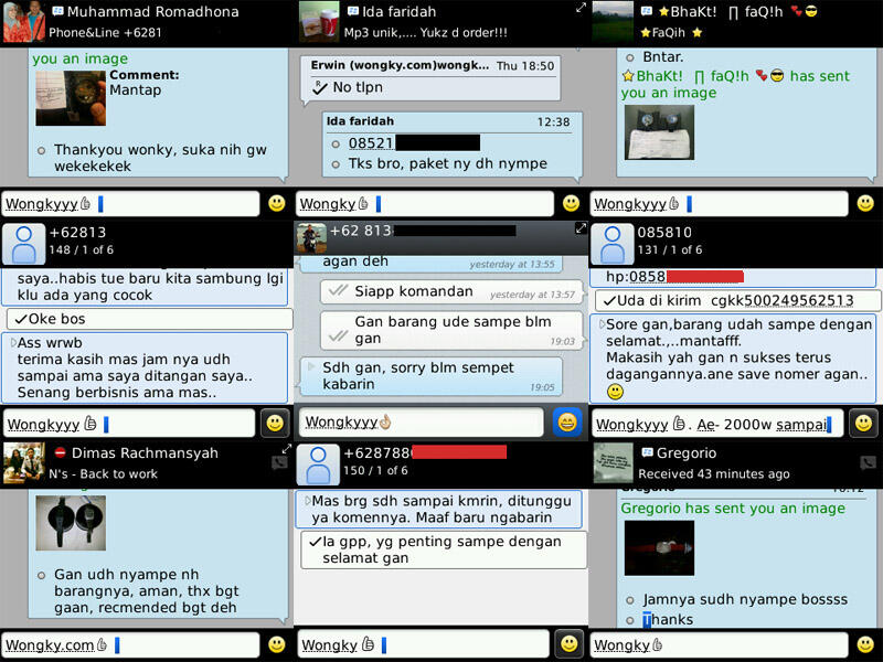 KUMPULAN TESTIMONI wongky.com ( id: wongkyyy )