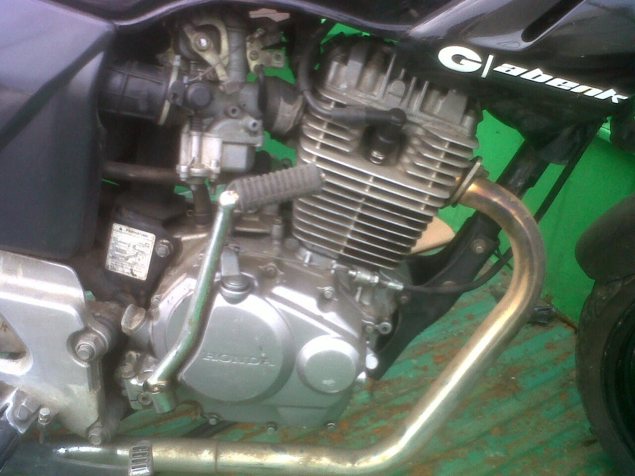 Terjual Pretel resmi dan legal Honda tiger 2003, Mesin