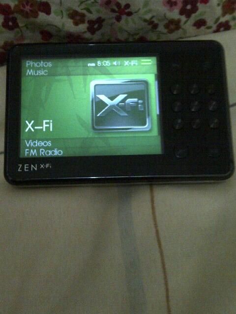 Creative Zen X-fi 8 Gb Video Mp3 Player