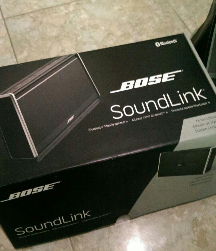 Bose SoundLink II / 2 Bluetooth mobile speaker portable