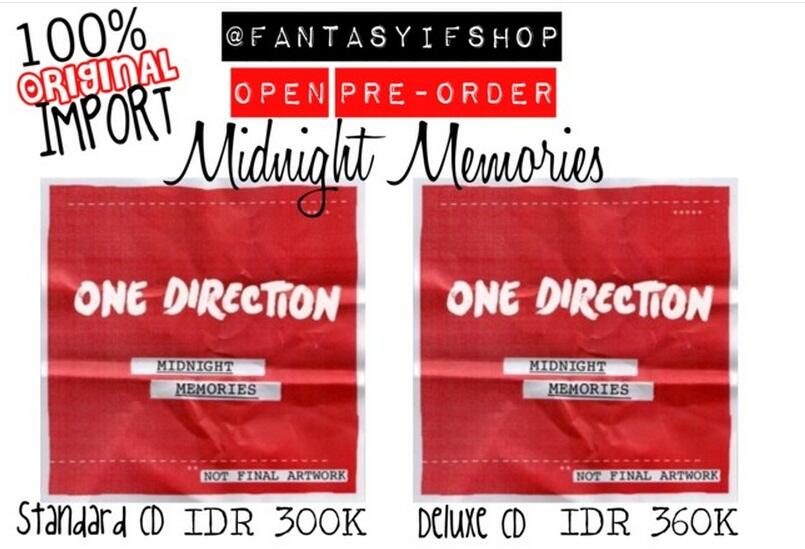 PO OUR MOMENT FRAGRANCE AND MIDNIGHT MEMORIES ALBUM by ONE DIRECTION!!!
