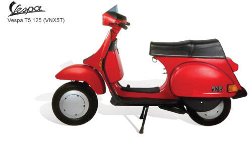 VESPA MODEL HISTORY