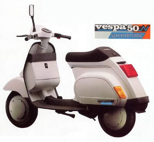 VESPA MODEL HISTORY