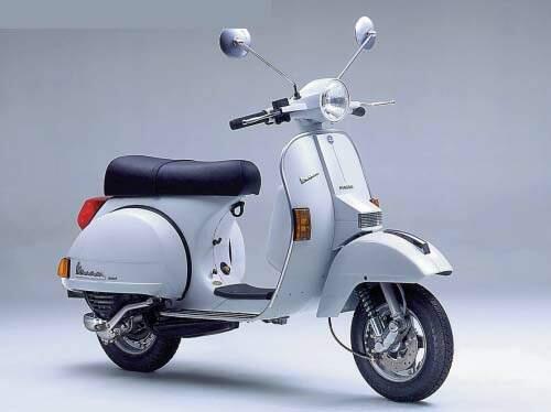 VESPA MODEL HISTORY