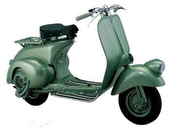 VESPA MODEL HISTORY