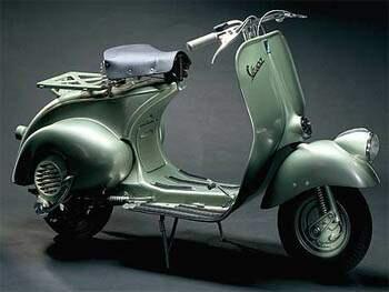 VESPA MODEL HISTORY