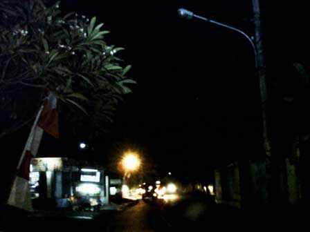 Banyaknya Lampu Penerangan Jalan di Jakarta Mati 