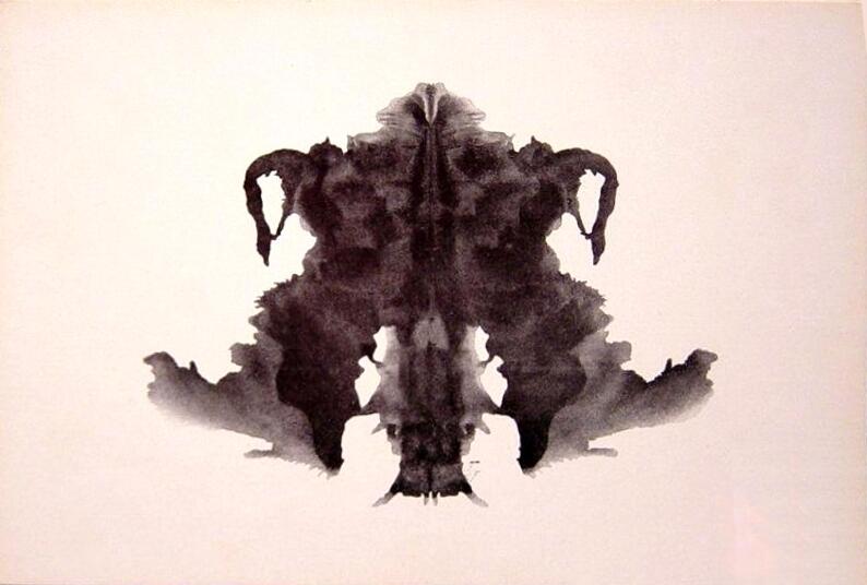 Mengenal Rorschach Test yuk gan,mungkin banyak yang belom tao