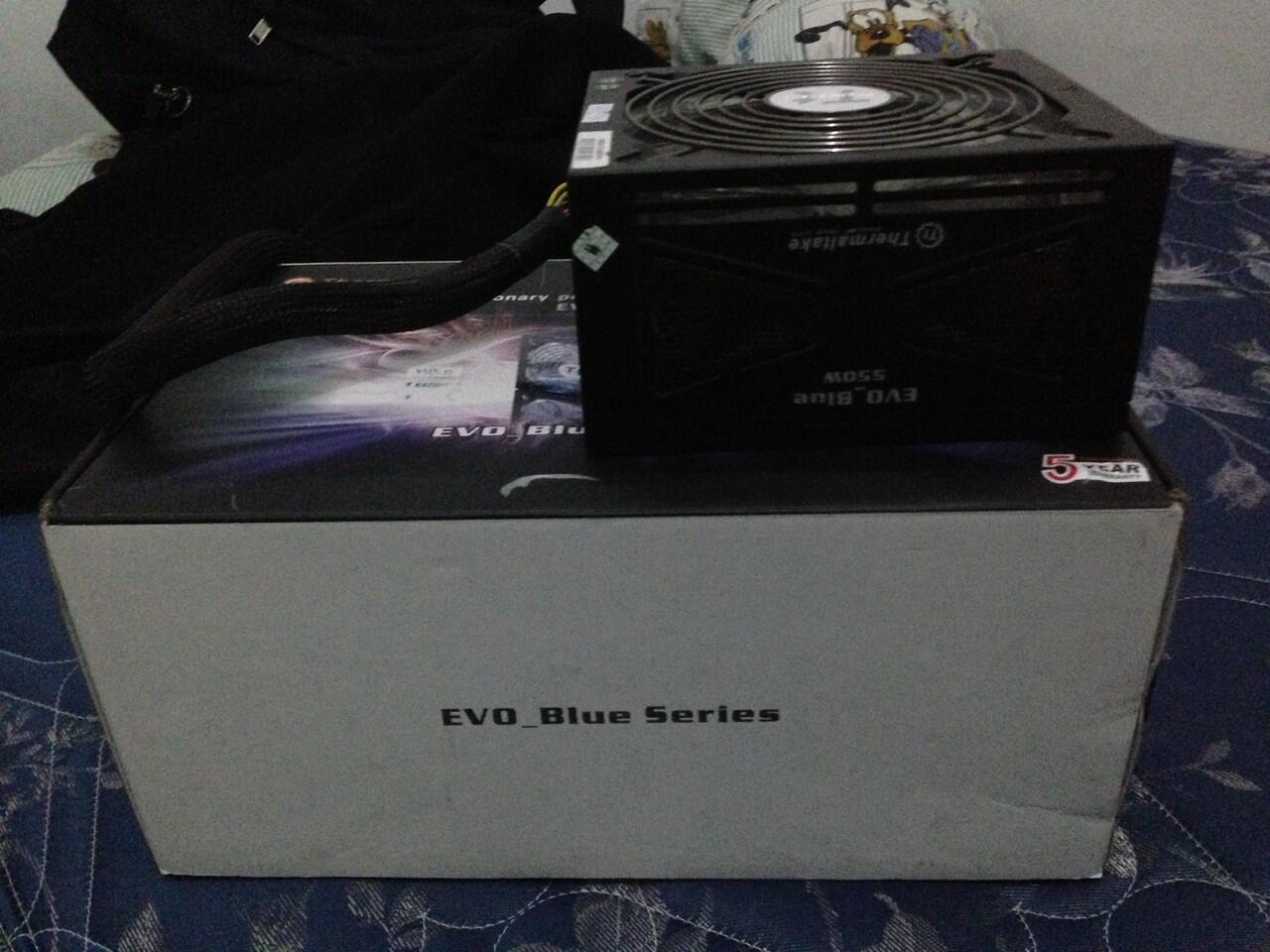 WTS PSU thermaltake EvoBlue 550w modular