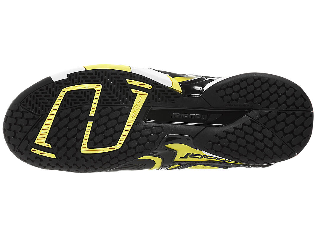 SePaTu Tenis BaboLaT PROPULSE 4 LIMITED EdiTioN w/ AnDy RODDICK bLaCk YeLLoW ORIGINAL