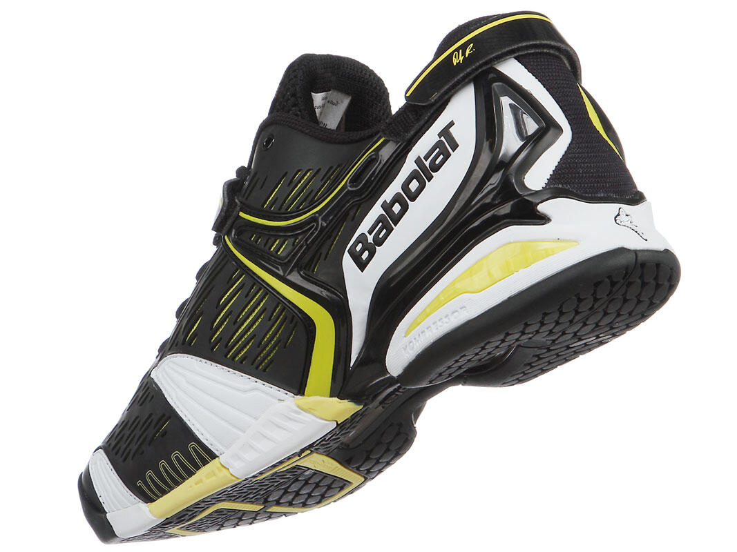 SePaTu Tenis BaboLaT PROPULSE 4 LIMITED EdiTioN w/ AnDy RODDICK bLaCk YeLLoW ORIGINAL