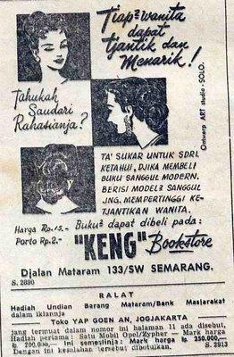 Iklan koran 124 tahun lalu