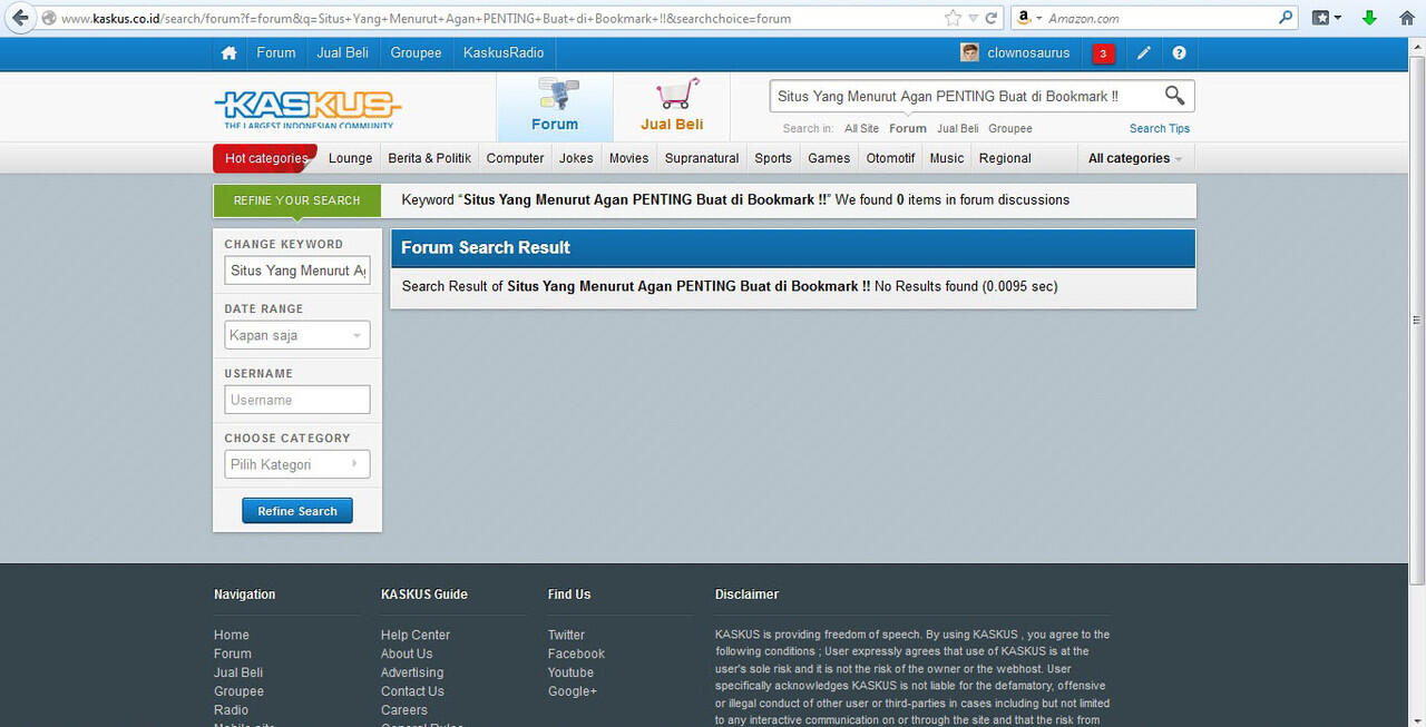 Situs Yang Menurut Agan PENTING Buat di Bookmark !!