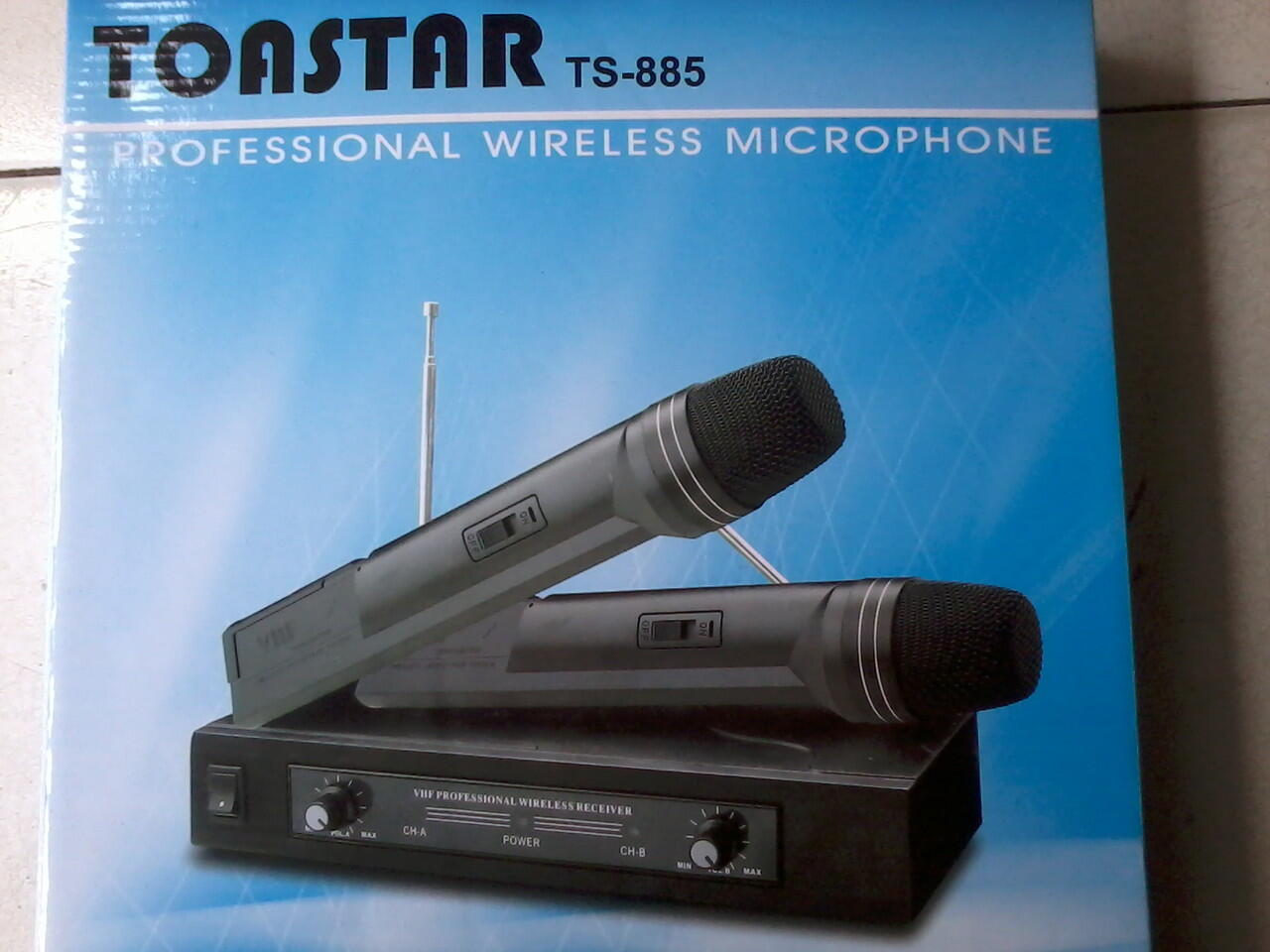 MIC WIRELESS DOUBLE TS 885