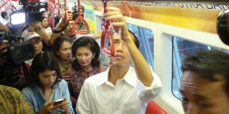 Jokowi: Akan Dibangun Pabrik Monorel di Indonesia