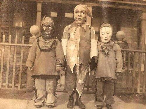 Kostum Halloween Tahun 1900an dulu gan (SEREM!)