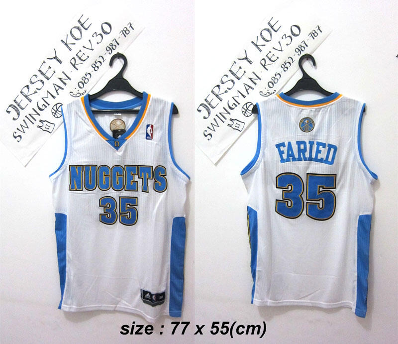 Kenneth Faried - Denver Nuggets - Jersey Basket NBA SwingMan rev30 Made in China