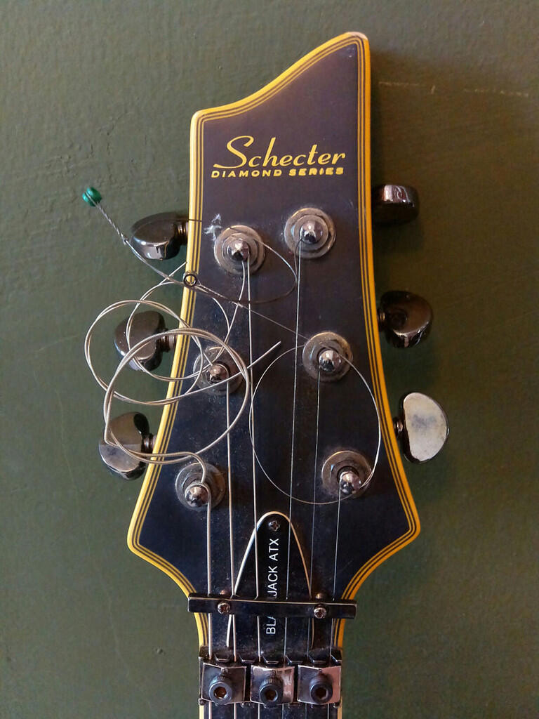 Schecter Blackjack ATX C1 FR and MXR Full Metal Bore