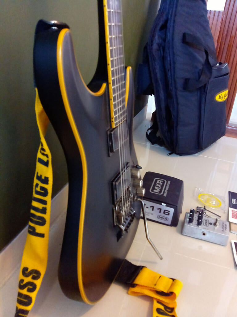 Schecter Blackjack ATX C1 FR and MXR Full Metal Bore