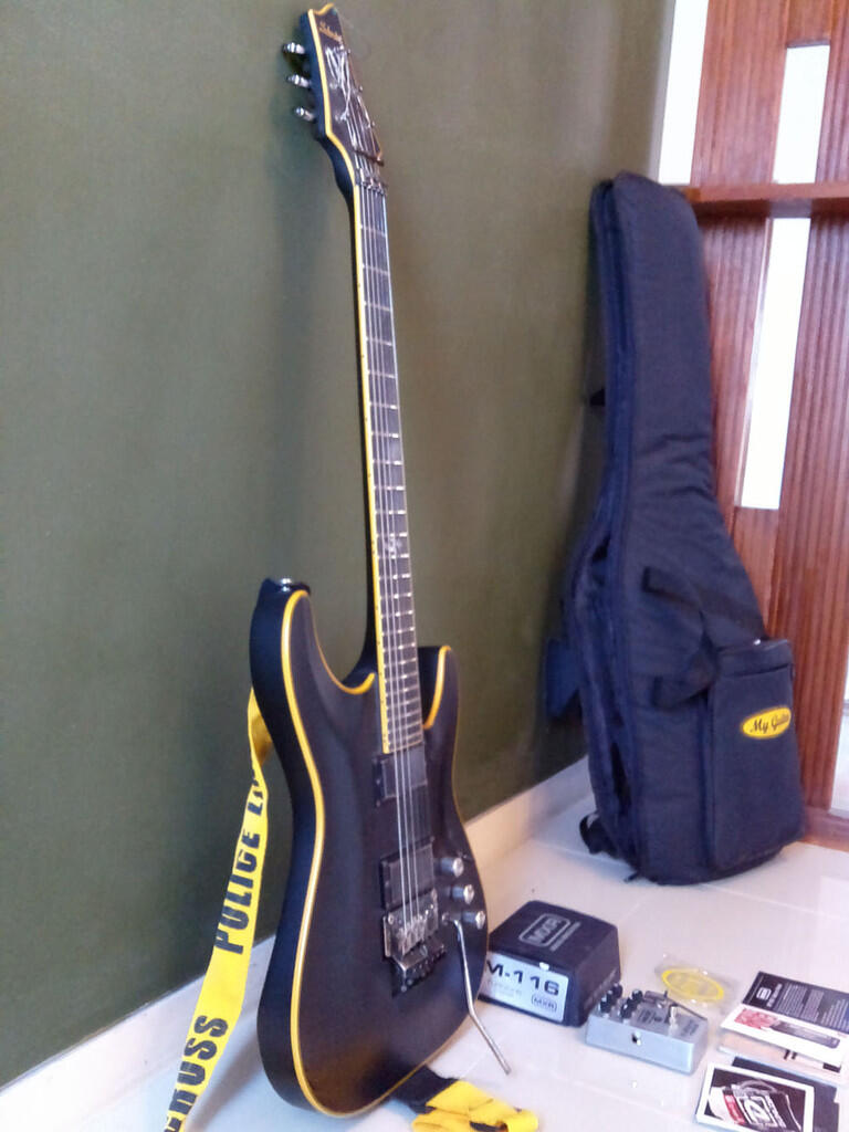 Schecter Blackjack ATX C1 FR and MXR Full Metal Bore