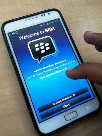 &#91;HOT NEWS&#93; BBM for ANDROID sudah bisa di INSTALL di ANDROID