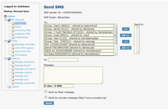 4 Aplikasi Gratis Membangun SMS Gateway Berbasis Web