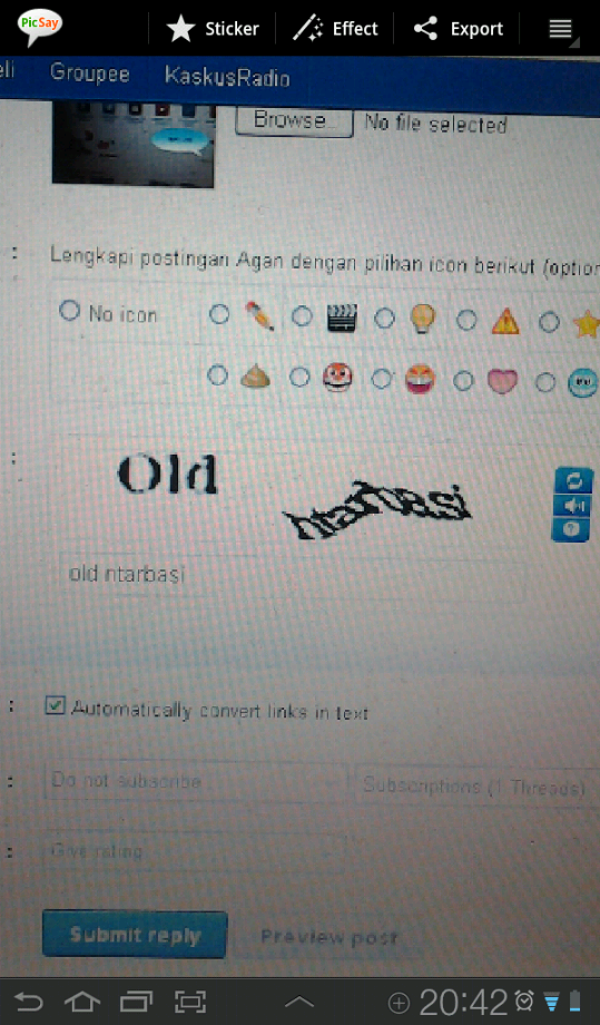 Ada yg aneh Dengan Capcay ini, Apa Tanggan GanSis