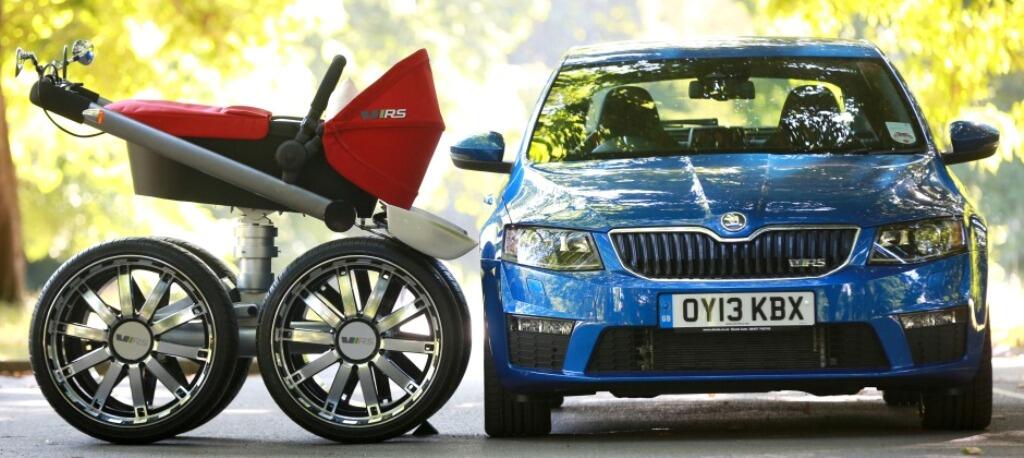 Skoda vRS Mega, Kereta Bayi Ala Mobil Sports