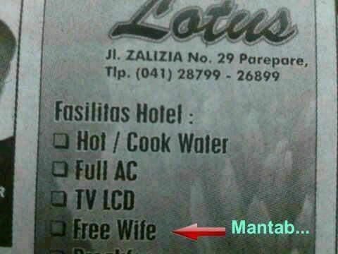 Gan, coba perhatikan fasilitas hotel ini, keren deh