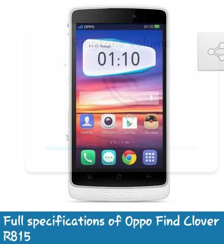 oppo clover r815