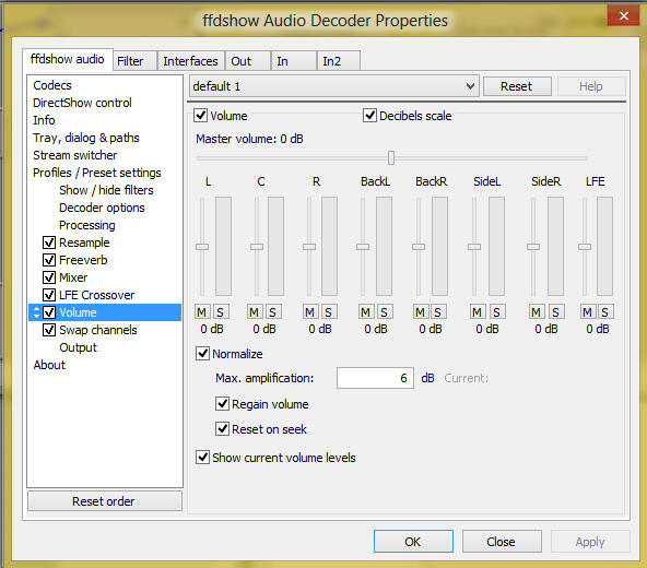Dolby Headphone/Virtual Speaker 5.1 realtime dengan Graphstudio