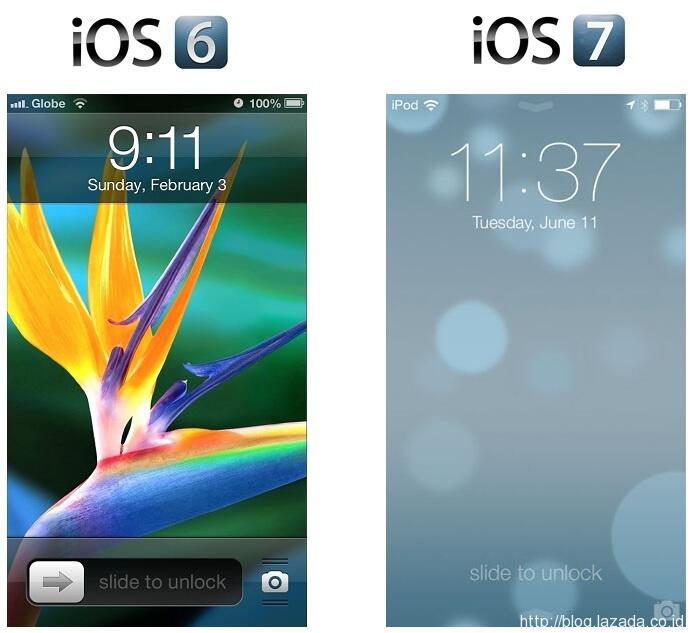 Apple iOS 7 Sudah Bisa di Download gan, Ini Reviewnya