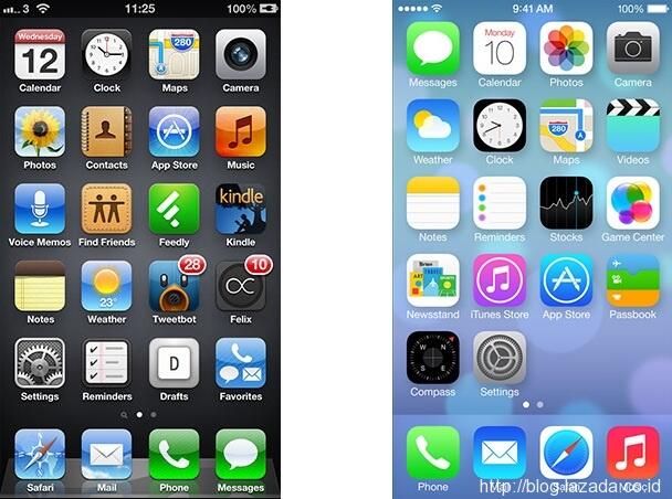Apple iOS 7 Sudah Bisa di Download gan, Ini Reviewnya