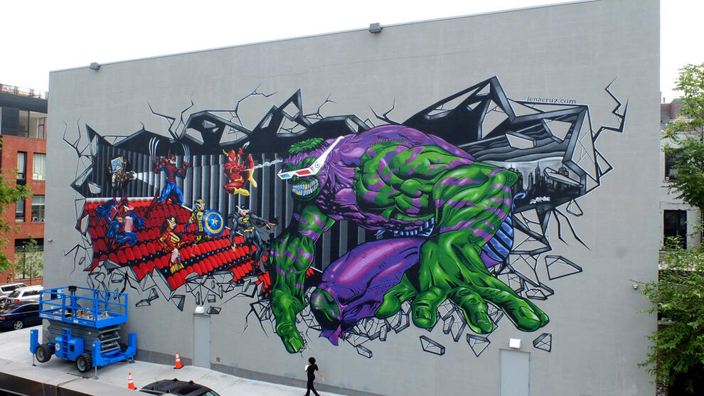 (Keren Gan) Best Street Art In The World 2013 (pic)