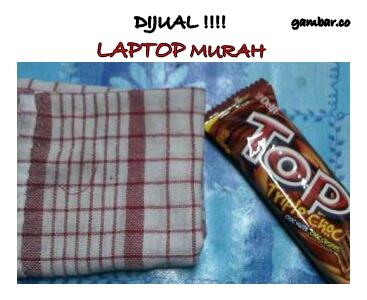 ini penampakan lap top murah gan 