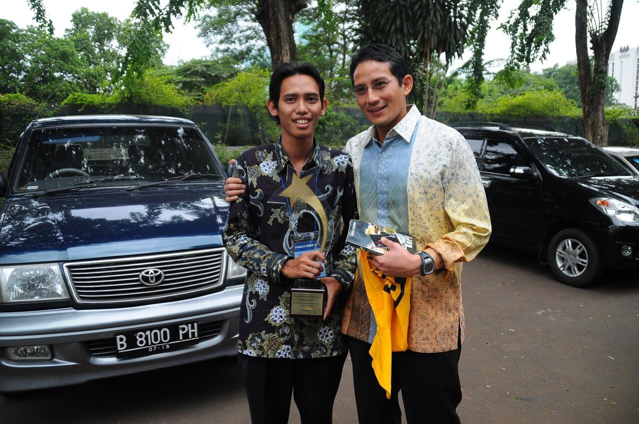 Ayo Dukung Andi Nata, Wakil Indonesia di Global Student Entrepreneur Awards 2013!