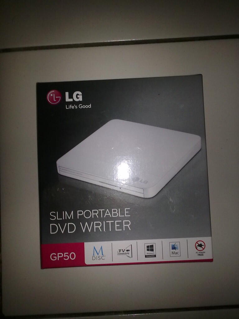 SELL : DVD EKSTERNSL LG GP50
