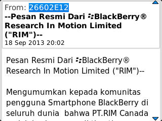 hati2 yg pake bb (ane dpt email penipuan via bb)