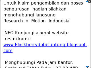 hati2 yg pake bb (ane dpt email penipuan via bb)