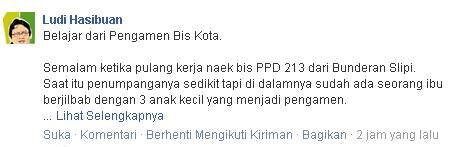 Belajar dari Pengamen Bis Kota