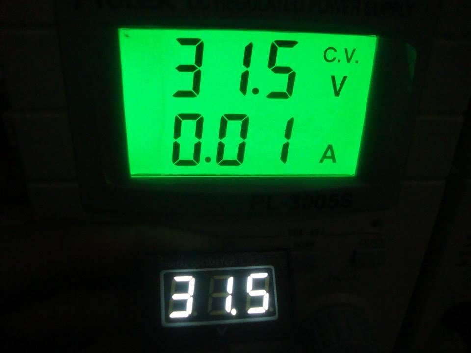 Digital MiNi VoltMeter DC 3.2V-30V BLUE LED Panel