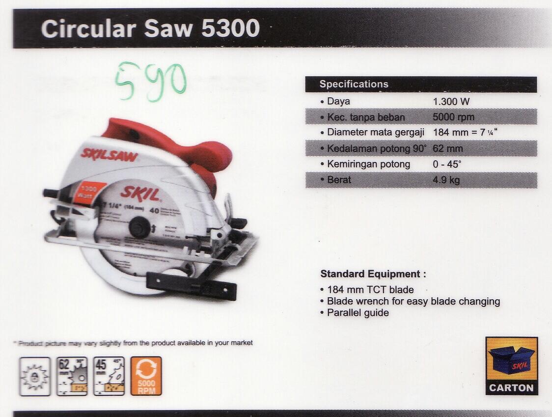 Terjual Mesin Circle / Circular Saw Makita, Maktec, Bosch