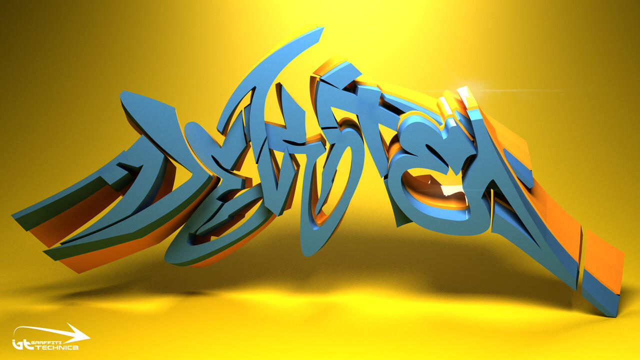 graffiti 3d (pencinta graffiti masuk)