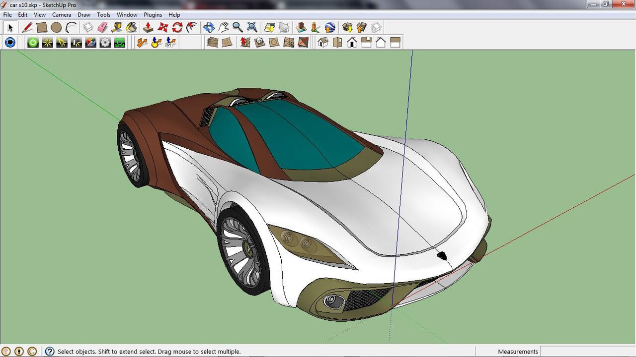 &#91;sekedar share&#93; baru belajar bikin desain mobil