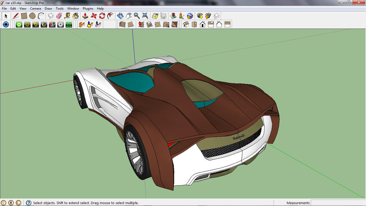 &#91;sekedar share&#93; baru belajar bikin desain mobil