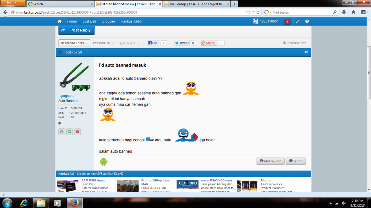 NO HOAX ( Kaskuser anti banned )