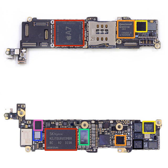 Yuk, Intip Jeroan iPhone 5S