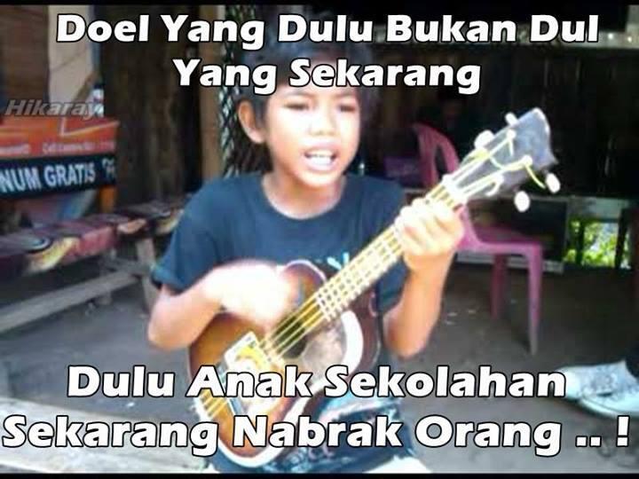 Komentar Tegar (pengamen) tentang Doel Bin Ahmad Dhani