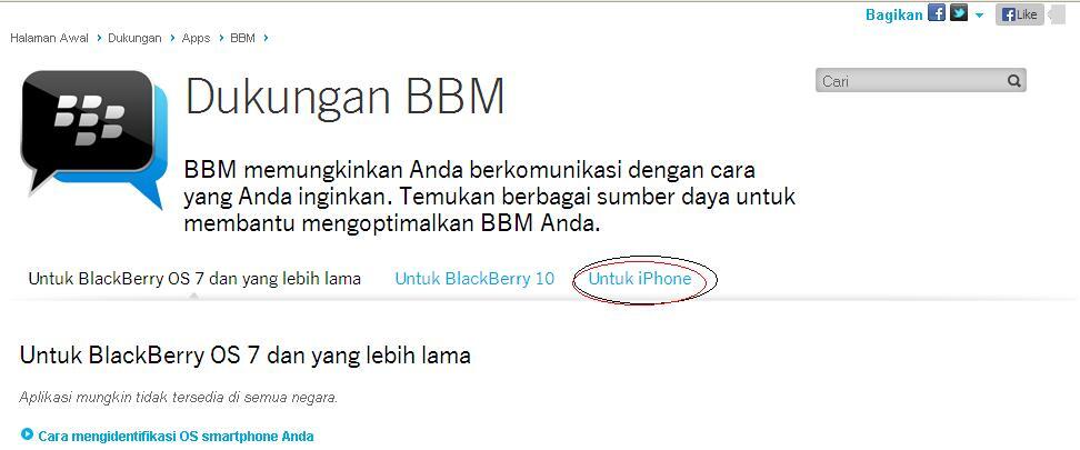 Bbm android ditunda, Selamat datang Bbm for I-phone