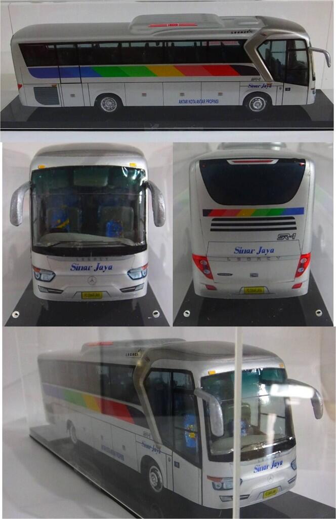 Ready : Miniatur Bis Indonesia